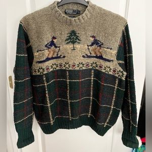 Rare Vintage Polo Ralph Lauren Sweater Size L